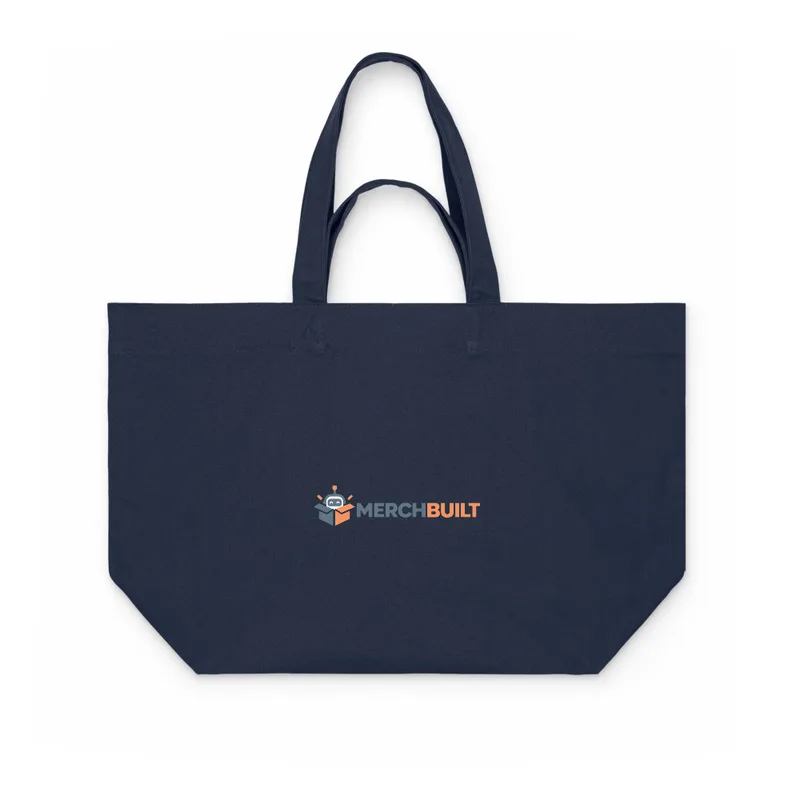 Shopping bag 2.0 with the MerchBuilt logo