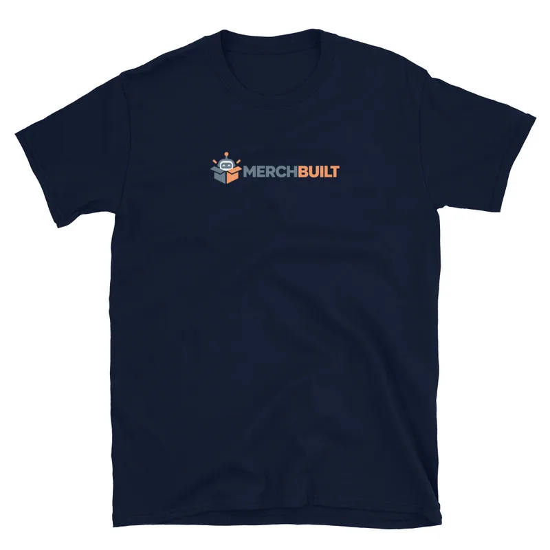 Unisex Basic Softstyle T-Shirt with the MerchBuilt logo